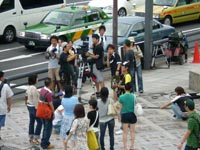 Tournage a Harajuku